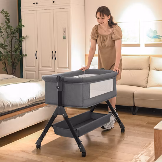 Bequeme Babybetten, Schüttelwiege, Kleinkindbett, Wiege, Kinderbett für unterwegs