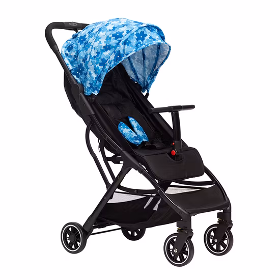 Coolkids X3 Sakura Kompakter Kinderwagen mit einhändig klappbarem Griff