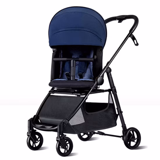 Heißer Aluminiumlegierungs-Gewebe-Herstellungs-Baby-Kinderwagen-faltbarer kompakter Kleinkind-Reise-Kinderwagen